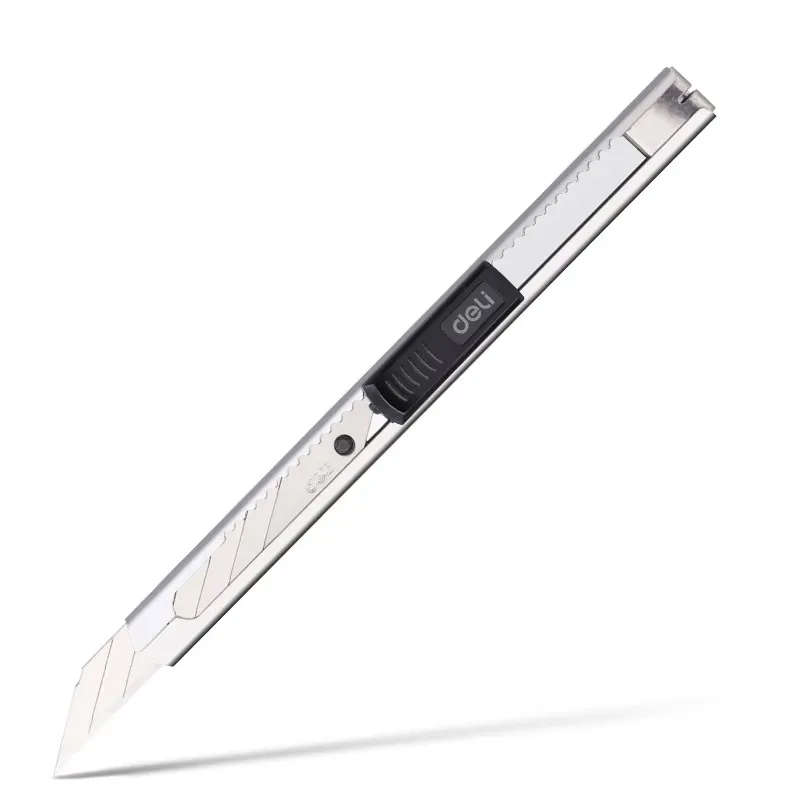 Delixi Small Wallpaper Knife Titanium Alloy Art Knife Blade Large Box Small Knife Paper Cutting Knife