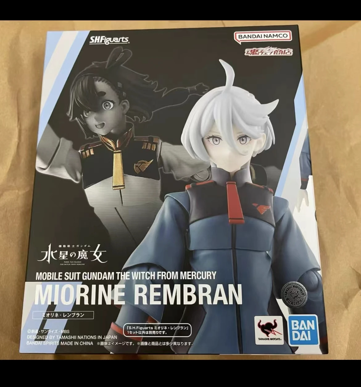 

100% Оригинальные фигурки Bandai Sh фигурки Shf Miorine Rembran, экшн-фигурки, аниме Модели, игрушки, фигурка, коллекция в наличии