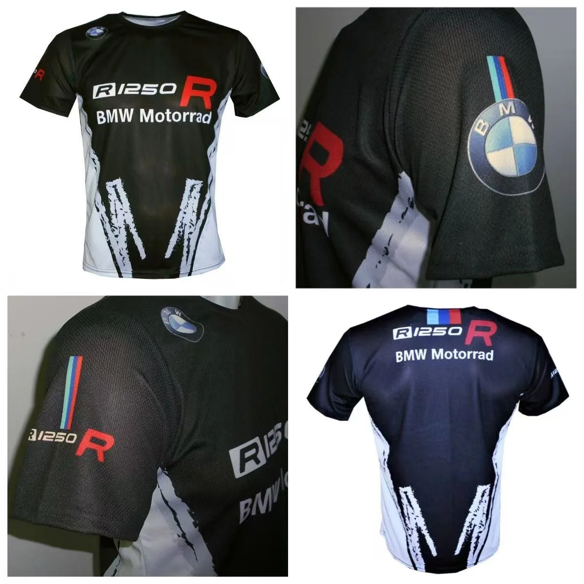 

Лето 2022, BMW R1250R, мотоциклетная мужская быстросохнущая футболка, велосипедный костюм, гоночный костюм с коротким рукавом, повседневная дышащая мода Y2K