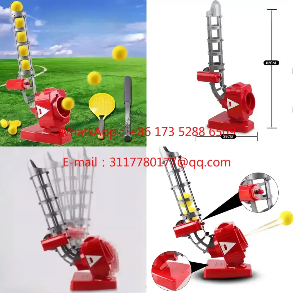 WAP01  Automatic Baseball Serve Machine Adjustable Baseball Serve Device Lightweight Balls Trainer Professional Sports