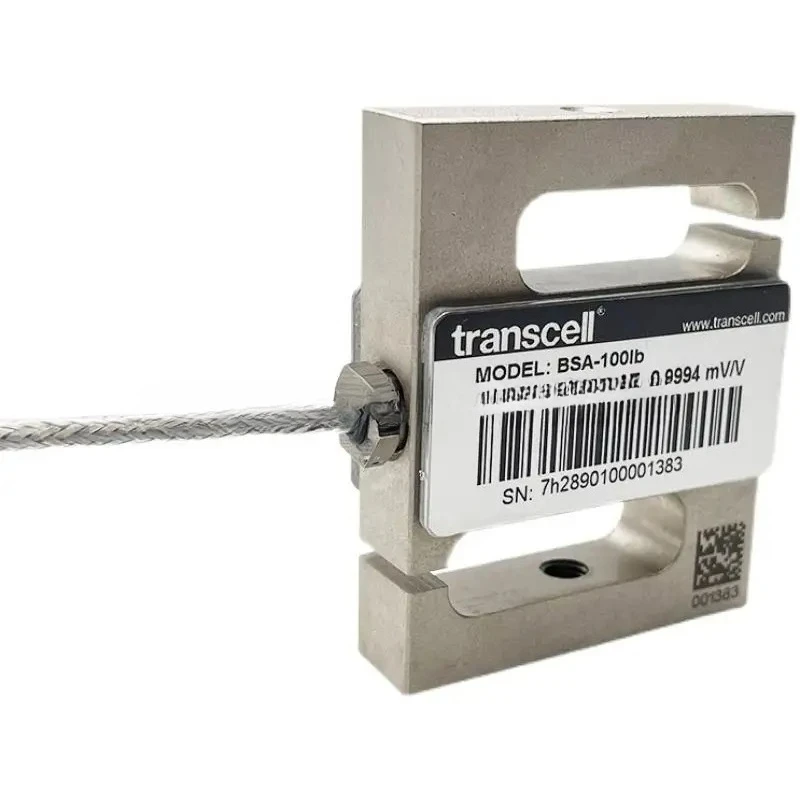 Original Transcell Load Cell BSA-50lb BSA-100lb BSA-250lb weighing load cell for tensile testing machine S-type