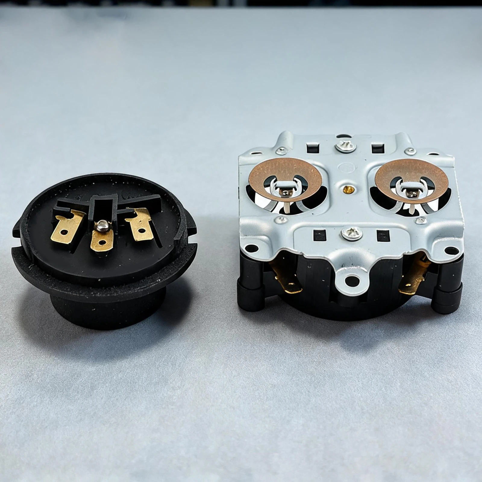 

52*52*46mm Kettle Thermostat User Friendly Installation Components Contactors Replacement Part Plastic Material