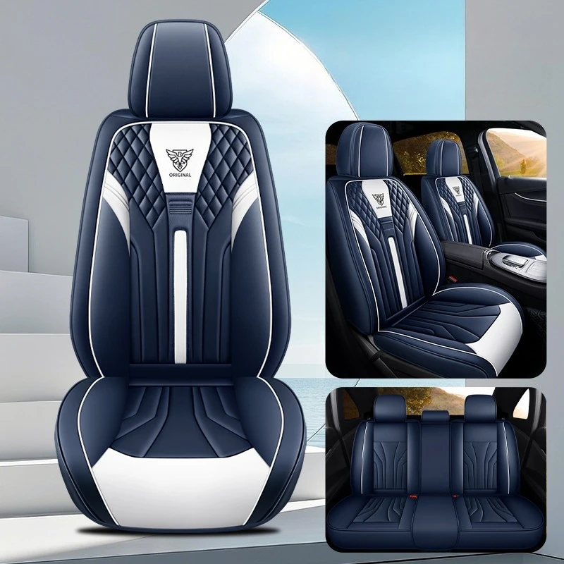 Picture 3: Universal Full Coverage 5 Seat Car Seat Cover for JEEP Compass Grand Cherokee Commander Wrangler JK Car Accessories