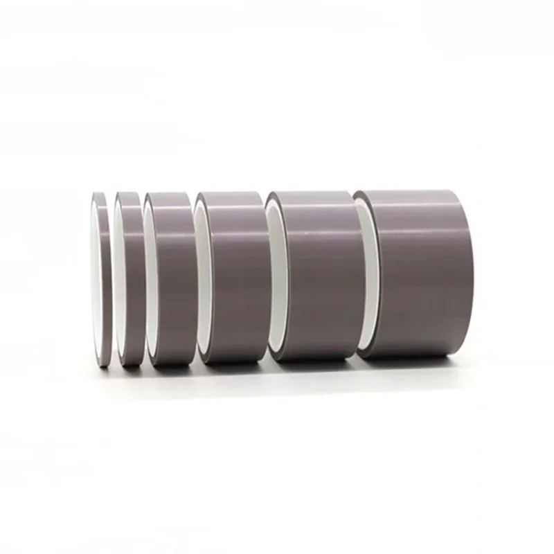 300°C PTFE Heat-resistant Insulation Tape Teflon Wear-resistant Sticker, Thermal Insulation Adhesive Tape, Thickness 0.08mm,10M