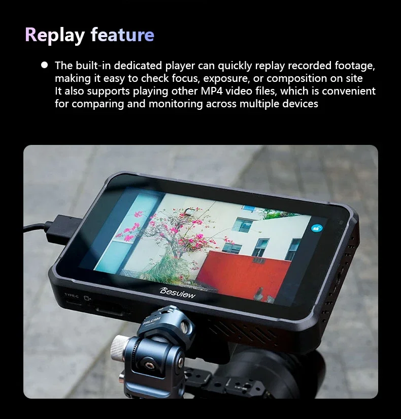 Desview V6 On-Camera Recording Monitor 5.5