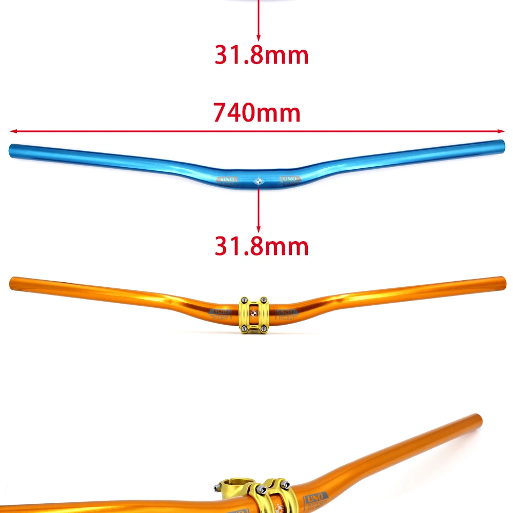MTB-Lenker für Mountainbike 31,8 mm MTB-Fahrradtisch für Fahrradlenker 740/780 mm Schwalben-Lenkerteile bunt – Detail 10