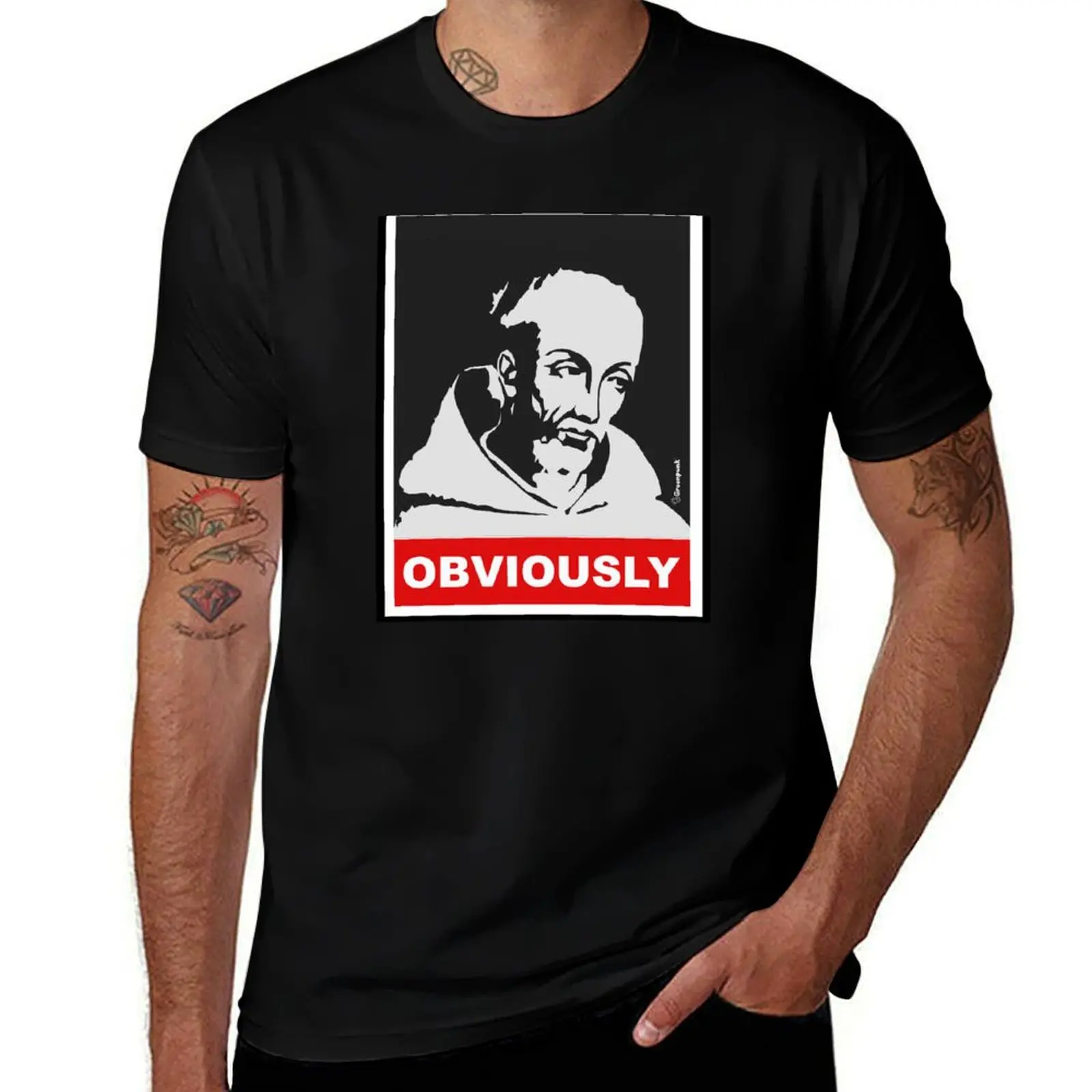 Ockham's Razor T-Shirt Regular Fit Plain Tee Shirt T-Shirt