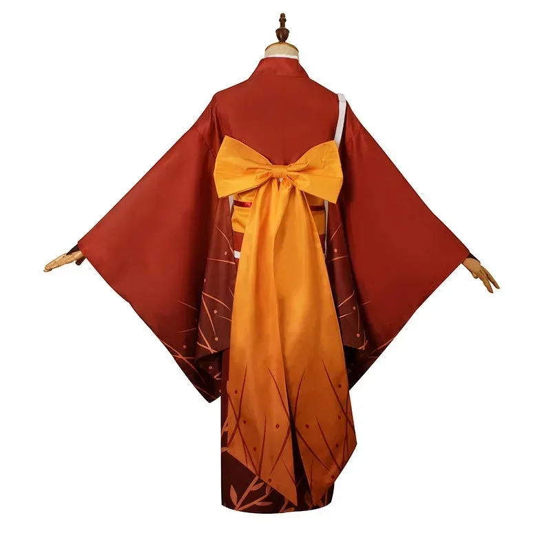 جديد 2025 أزياء إيزومي التأثيرية كيمونو بدلة حفلات الهالوين للفتيات مع أغطية الرأس كيوكا ☆ ★ ☆ ★ كيو أوم [8