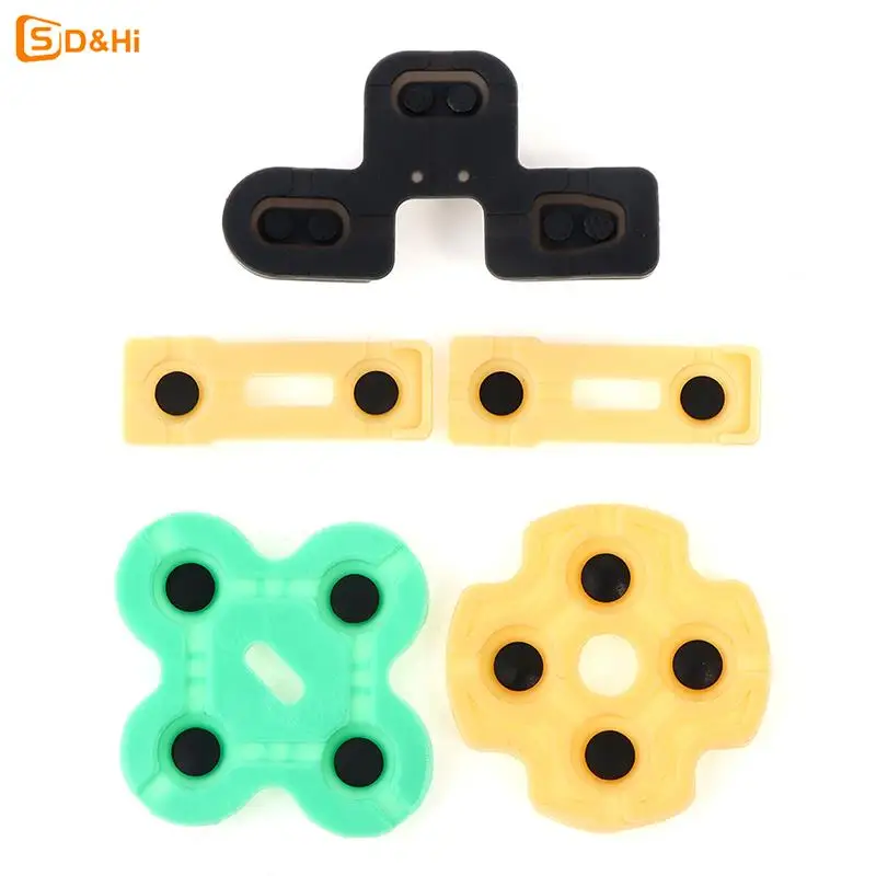 2set Conductive Rubber Contact Pad Button D-Pad for PS2 Controller