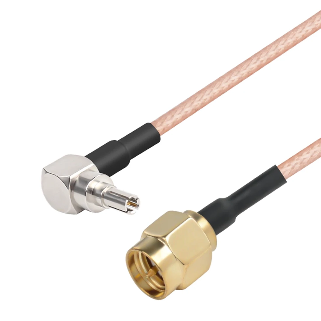 New Wireless Modem Wire SMA Male Plug Switch CRC9 Right Angle Connector RG178 Cable 15CM 6