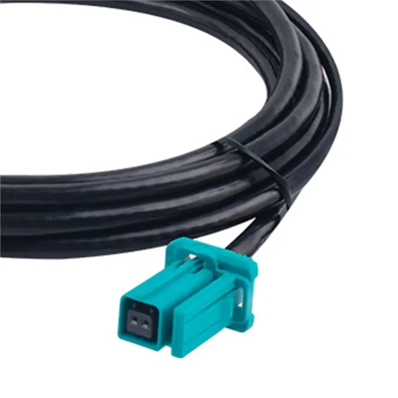 B62B-FDC522 Male To Female 2302461-9 Wire Car Mounted Gigabit Ethernet Harness 1M Automotive Network Cable Assembly