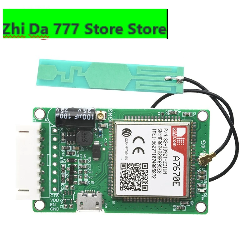 A7670E 4G Cat1 Wireless Communication Module, Support GSM and GPS, IoT Cellular Module