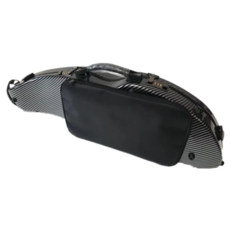 For Carbon Fiber Violin Case Backpack Lightweight Double Shoulder Strap Music Bag Password  Pressure Resistant