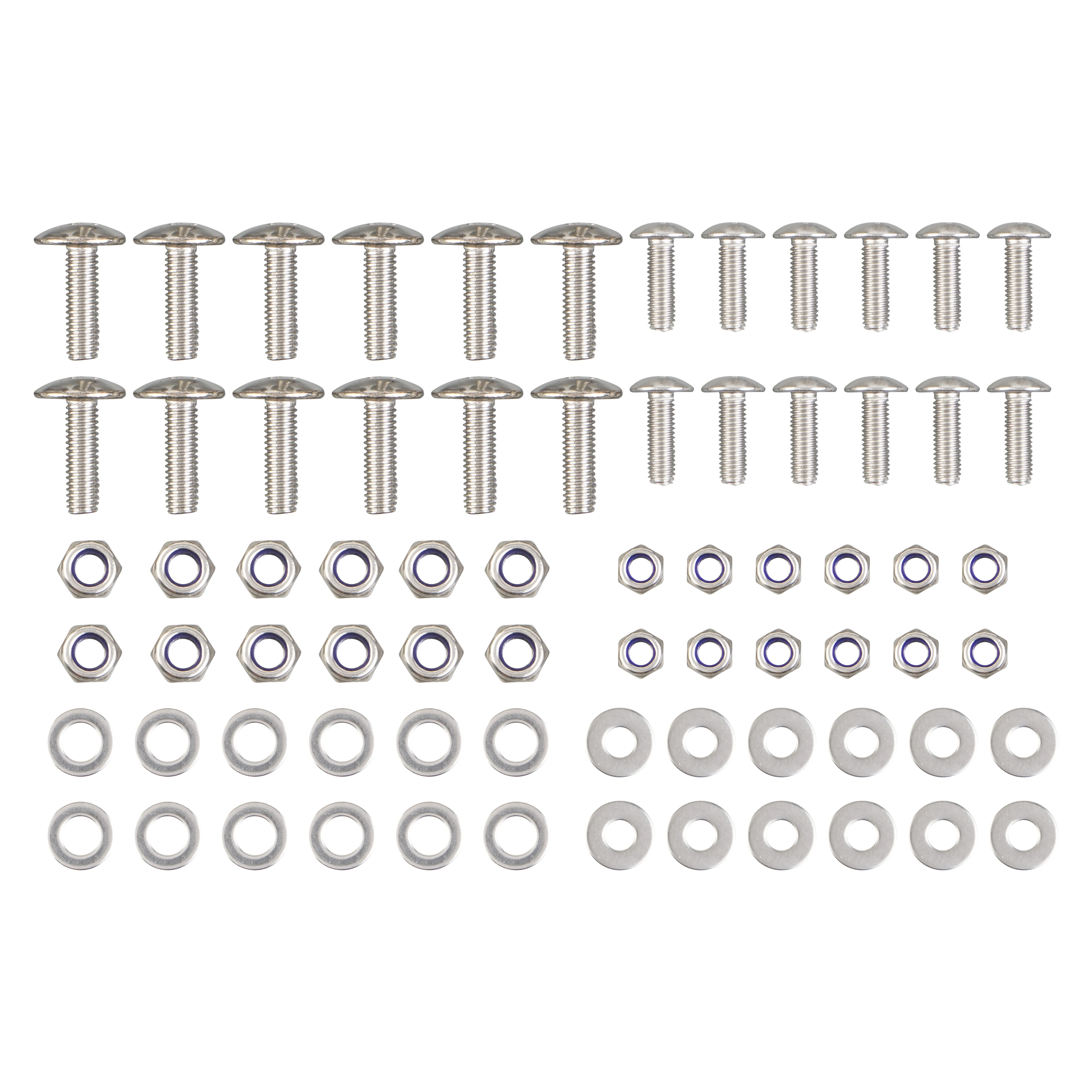 

For Blaster 200 72pcs Body Frame Bolts Nuts Washers Kit ATV For Yamaha Blaster 200 1988-2006 ATV Accessories Stainless Steel