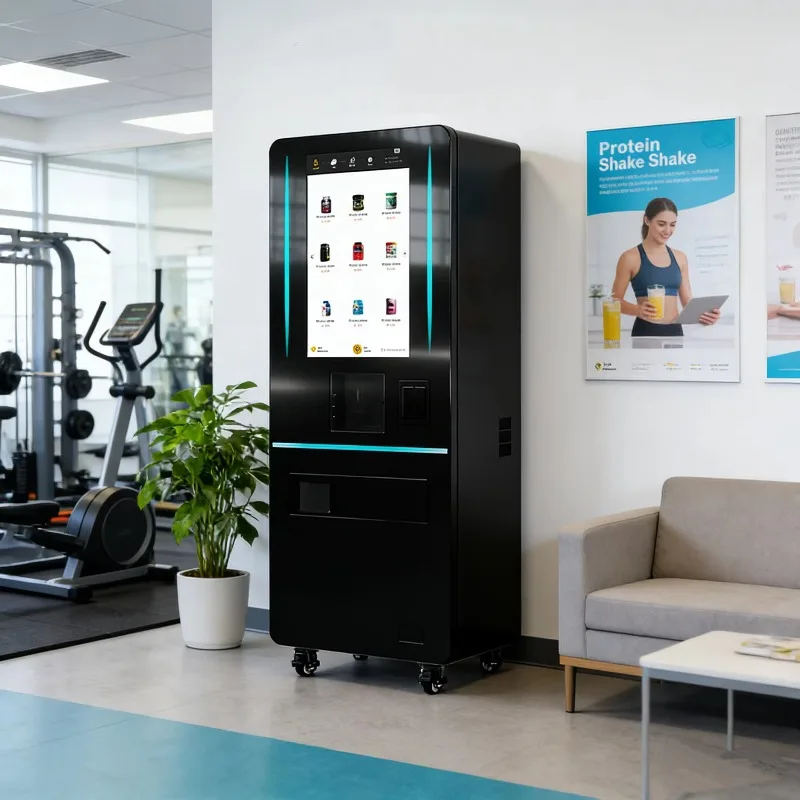 Custom Latest Protein Shake Vending Machine with Independent Stirring System Provide 20+ Beverage Protein Power Vending Machine