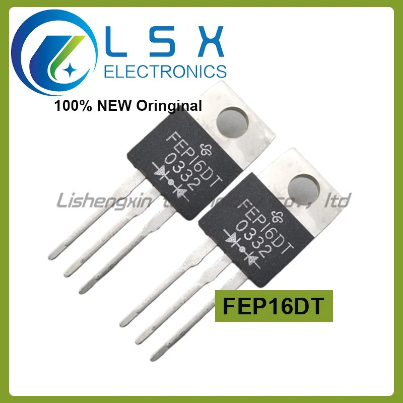 New/10pcs FEP16DT TO-220 16A 200V In stock Fast shipping quality assurance