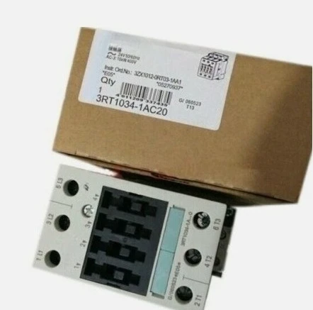 

Brand new original contactor Stock 3RT1034-1AC20 Contactor Fast delivery