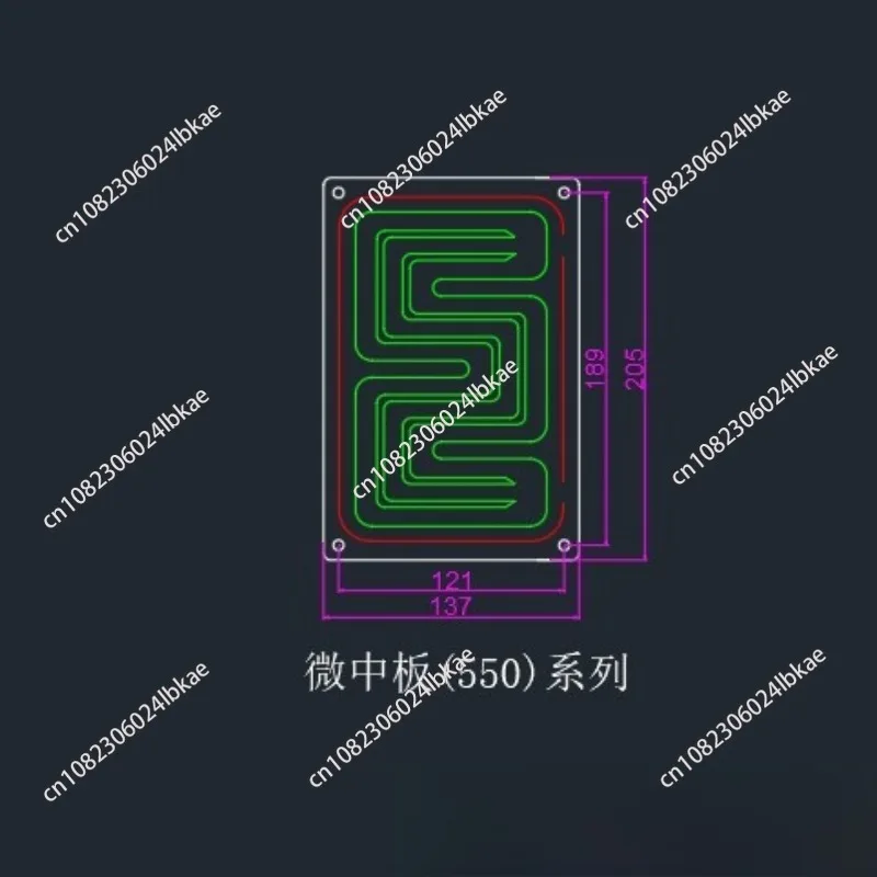 

Controller water-cooled heat sink 72530, 7245, 850, 721800, 72400, 600 aaa