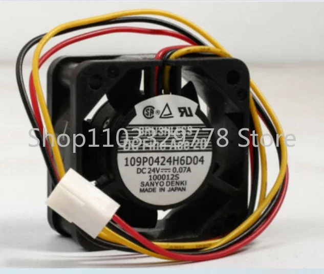 Ventilador de refrigeración sin escobillas para FANUC 109P0424H6D04 DC Fine Ace 20 24V 0.07A F8