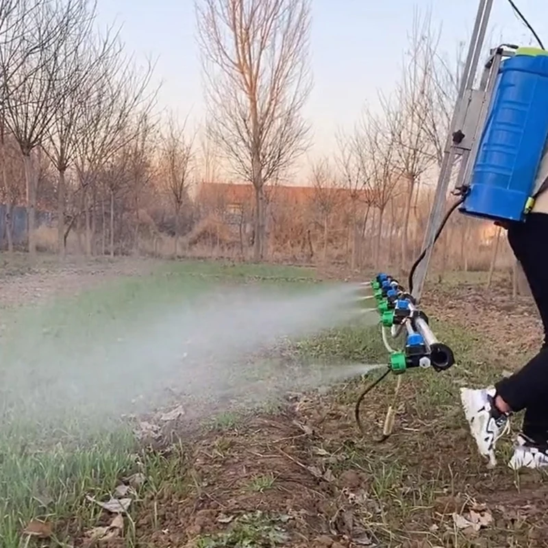 Multi-nozzle Rack Sprayer, Backpack Sprayer, Multi-function Bracket, Large Capacity, Intelligent Electric High-pressure Pesticid
