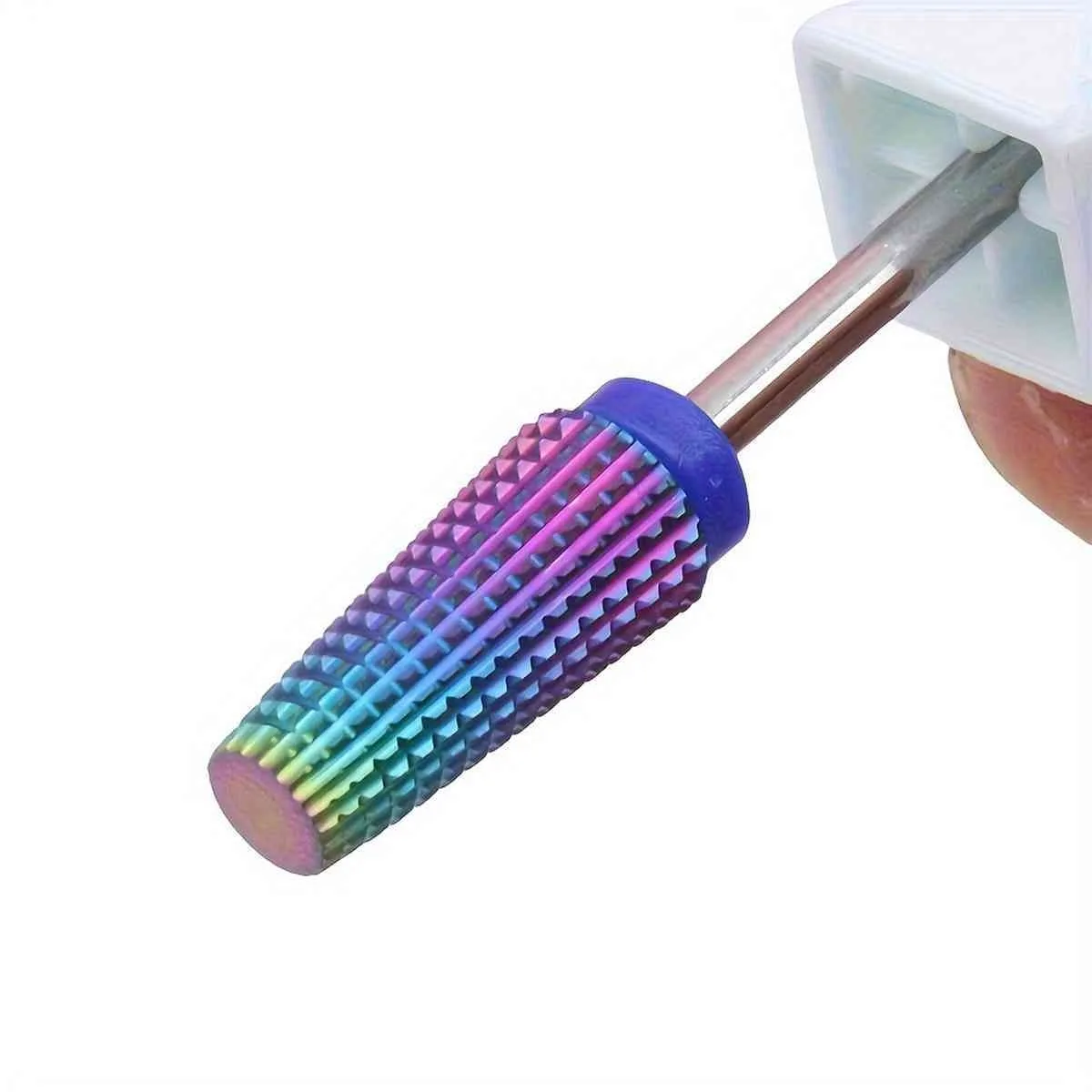 5 in 1 Tungsten Nail Drill Bit Carbide Nail Files Rotate Burr for Electric Manicure Machine Gel Polish Tools Accesories