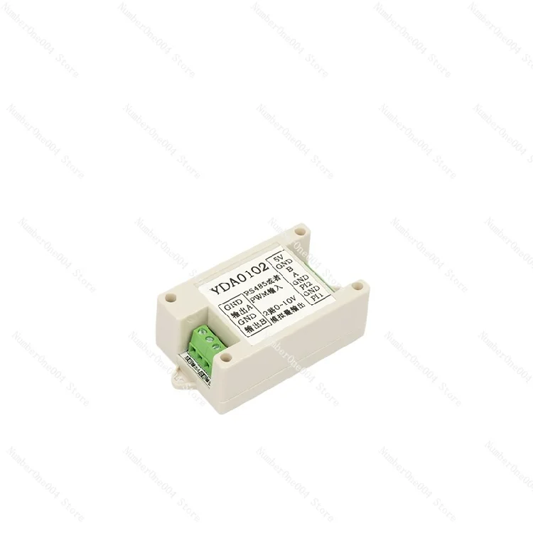 DAC module YDA0102 PWM to DAC module 485modbus upper computer debugging