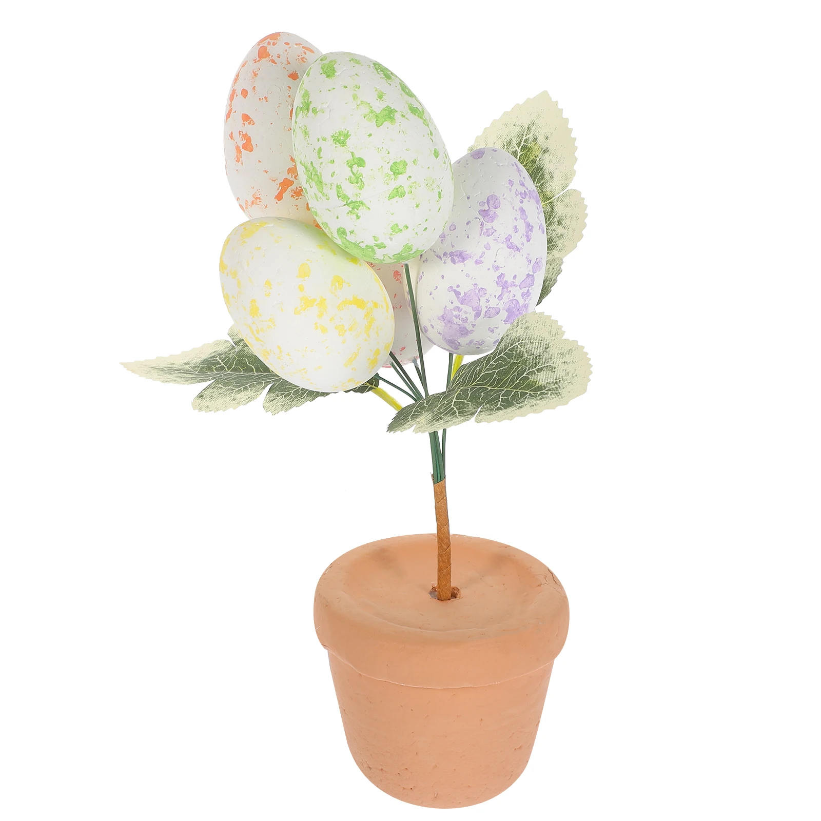 

2024 Easter Bonsai Golden Spots Medium Size Table Decor Kids Party Decoration Party Craft DesktopEasterOrnament