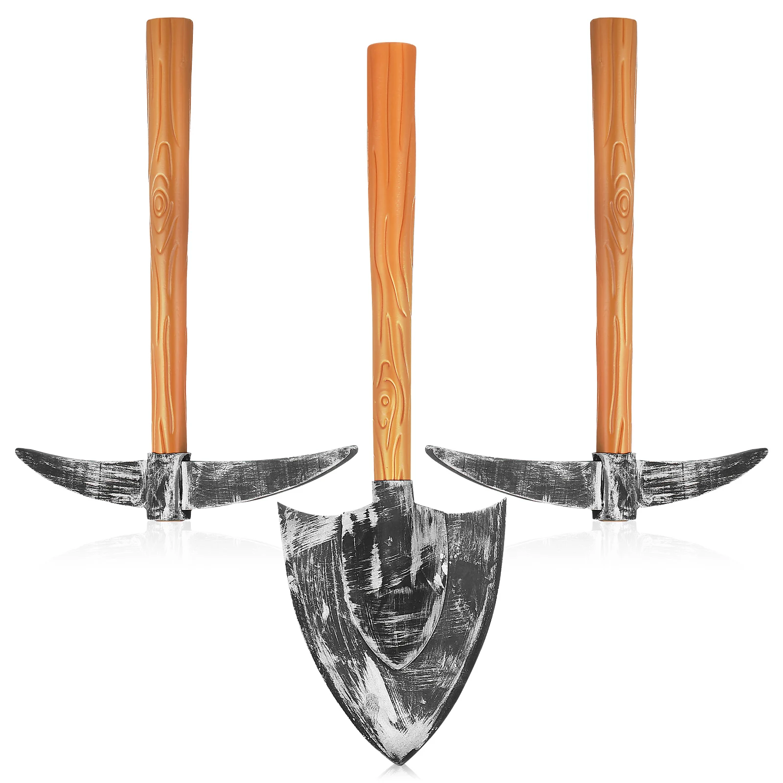 Juego de picaretas de espuma, accesorio de Cosplay enano para fiesta de Halloween, puesta en escena, accesorios de Gnomo, picareta de espuma, 1 Juego