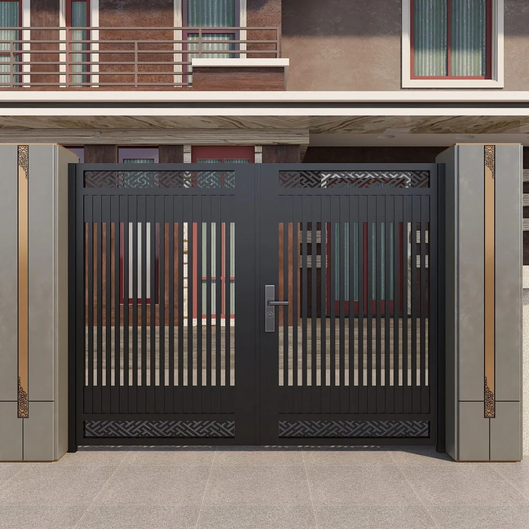 

Modern Luxury Aluminium Driveway Gate Design