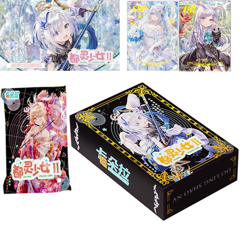 Goddess Story Collection Cards Duling Young Girl Booster Box Anime Goddess Swimsuit Bikini Feast Doujin Toys And Hobby Gift