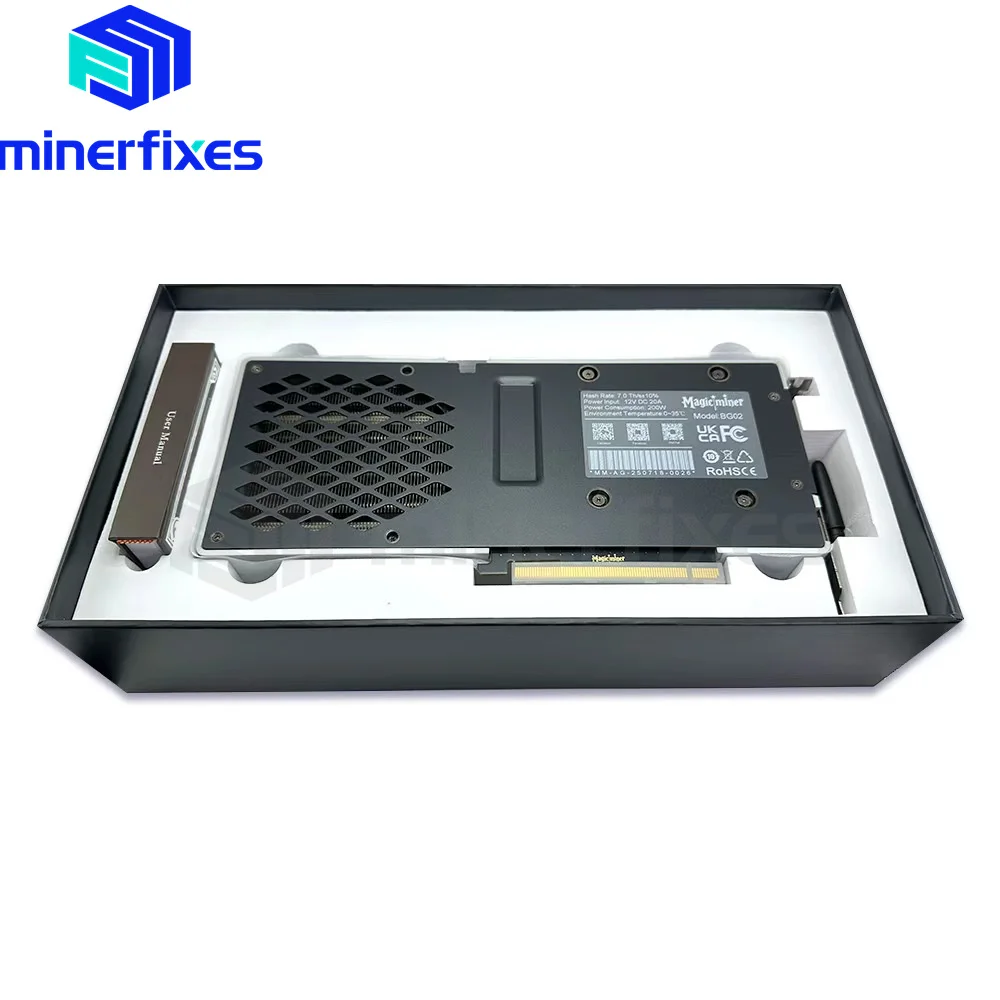 Majic Miners BG02 7TH/s Bitcoin Miners BTC BCH BSV، DGB Solo Miner Asic BTC Miner SHA-256 آلة التعدين 150 وات شحن سريع. #1
