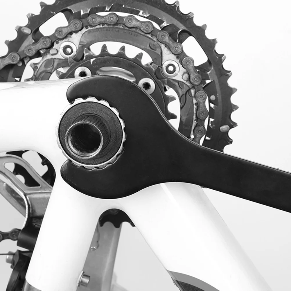 

Crankset Spanner Central Installation Wrench Plastic Circular Tool Adequate Leverage Precise Shape Teeth Cup Removal Repair