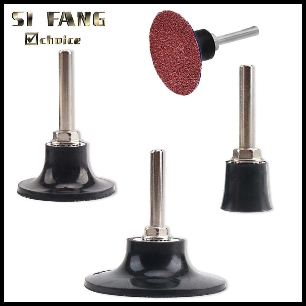 

Держатель шлифовальных дисков с рулонным замком 1/2/3-дюймовая подушечка для дисков с фиксатором, быстросменный адаптер с хвостовиком 1/4 для шлифовки и полировки