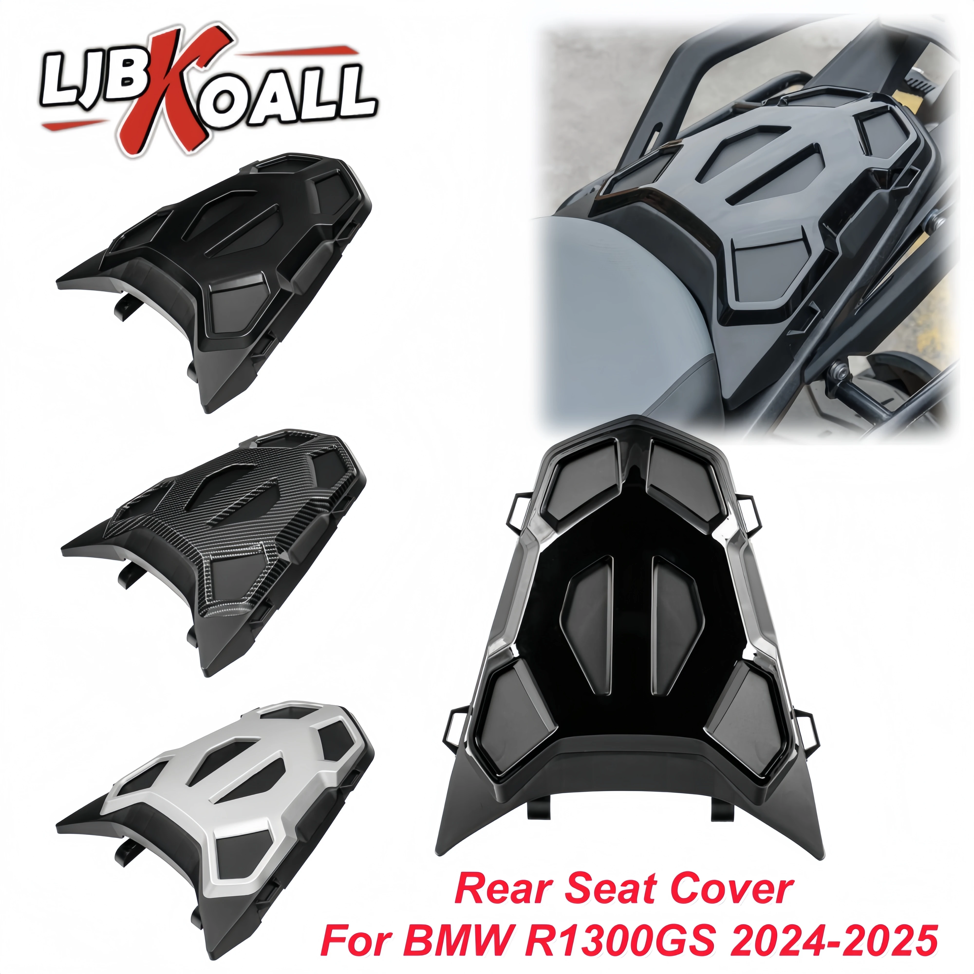 

For BMW R1300GS 2024-2025 Rear Seat Cover Cowl for R 1300GS R1300 GS Rear Solo Seat Cowl Passenger Pillion Fairing Accessories