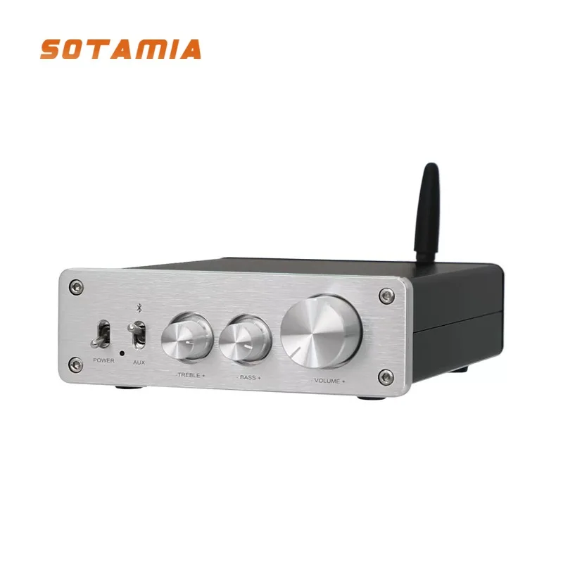 

SOTAMIA TPA3255 Subwoofer Amplifier 2.0 Channel Class D Bluetooth Power Amplificador 300Wx2 Audio Tweeter Bass Adjustment
