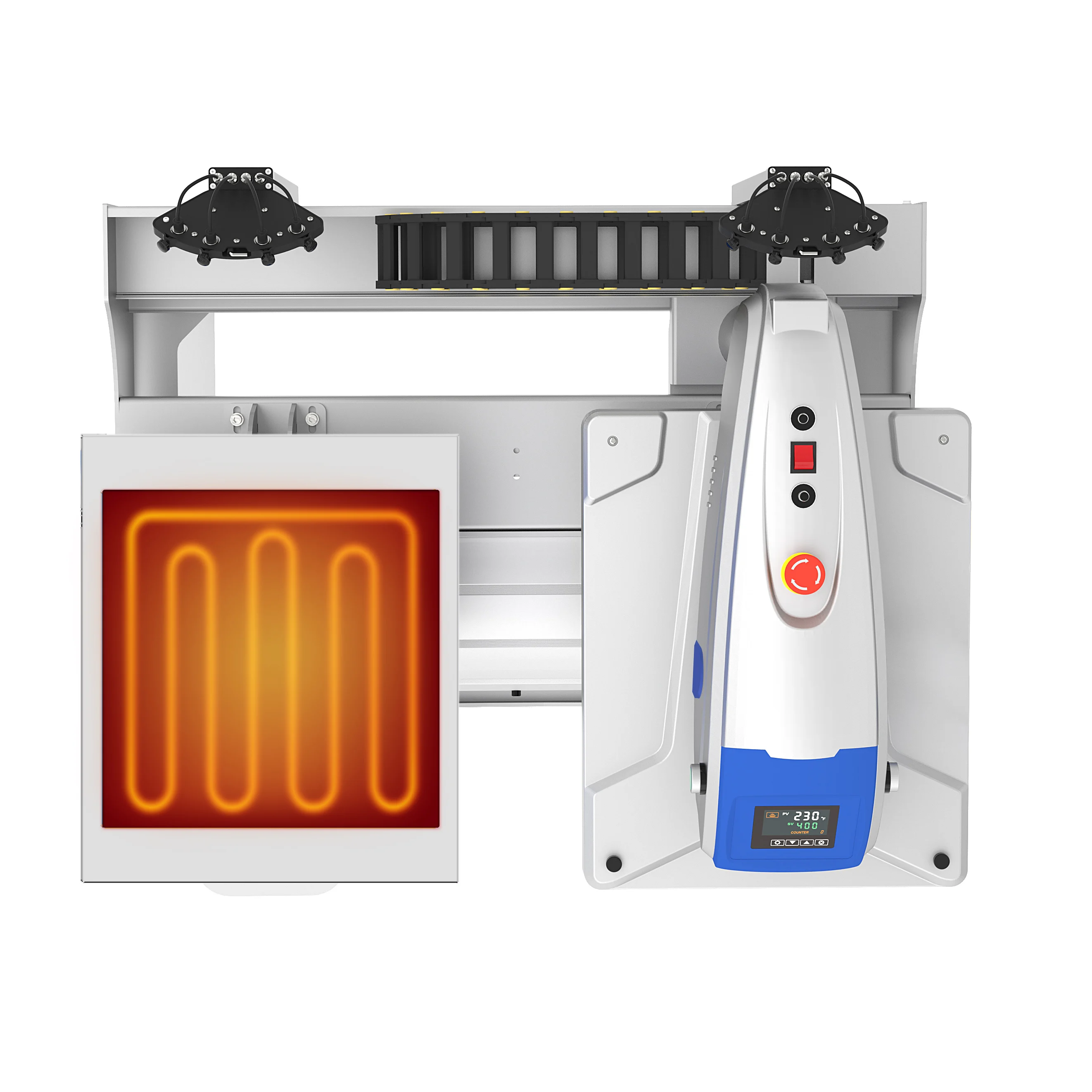 

zs-New Arrival Heat Press Lower Platen with Dual Heating Function@