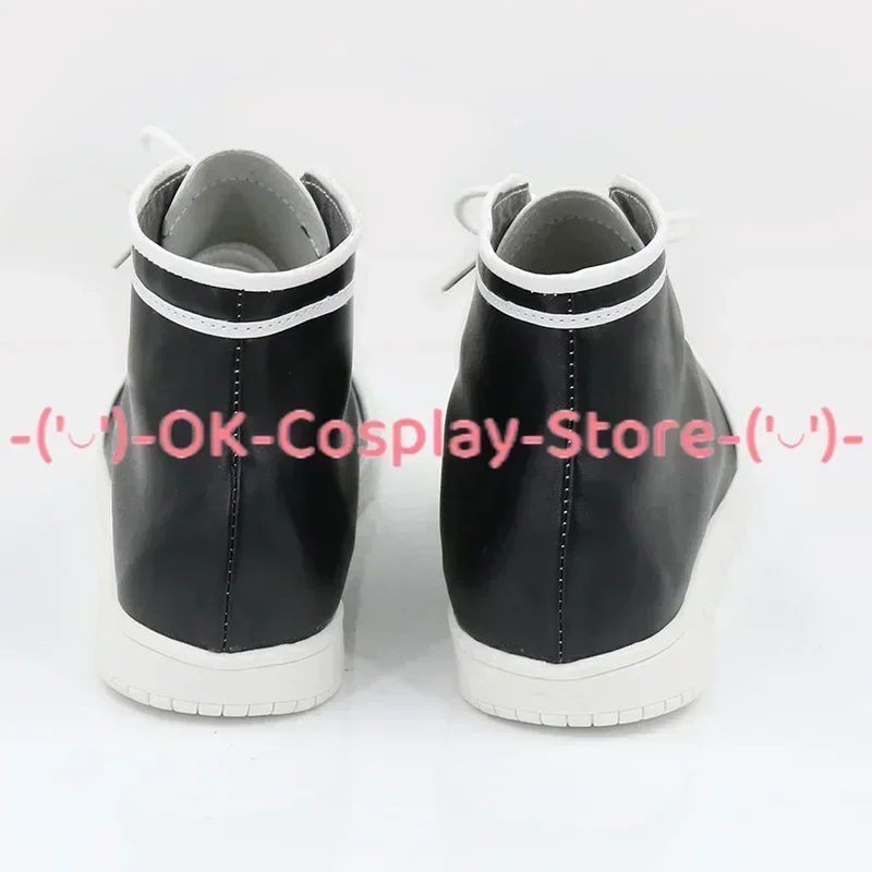 [Personalizzato] Nekomata Okayu Scarpe Cosplay Vtuber Anime Gioco di ruolo Prop Halloween Carnevale Festa Stivali in pelle PU