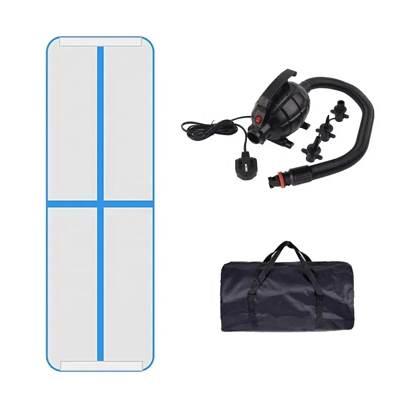 Custom Cross Border Fitness PVC Inflatable Air Cushions Colorful Gymnastics Tumble Mats for Yoga Taekwondo Yoga Training