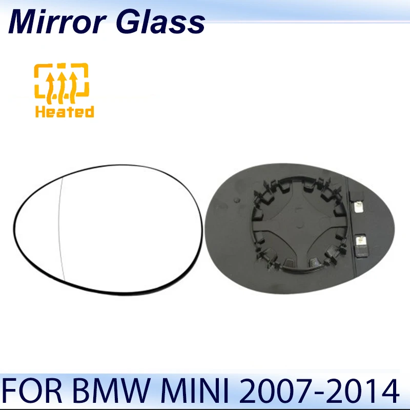 For BMW MINI R55 R56 R60 models 2007-2013, rearview mirror glass, side mirror, reverse mirror glass