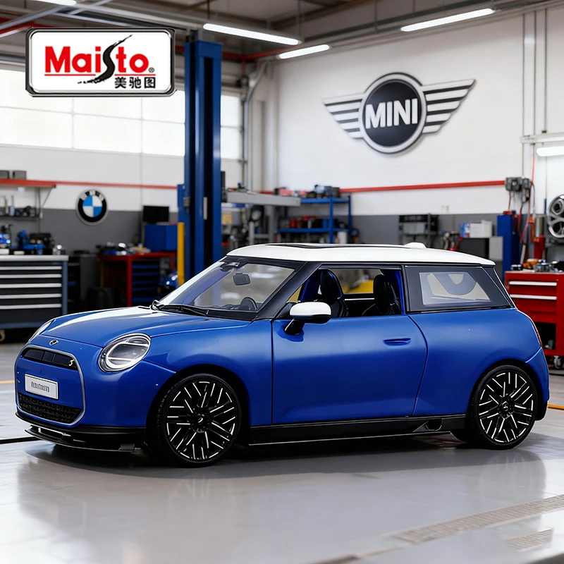 

Maisto 1:24 BMW MINI COOPER SE, легкосплавный автомобиль, литье под давлением и игрушечный транспорт, модель автомобиля, миниатюрная масштабная модель автомобиля, игрушка для детей