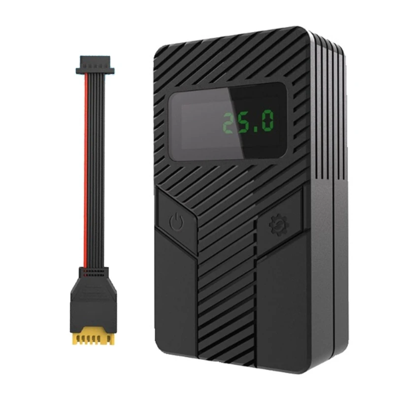 SpeedyBee FDQ Battery Discharger with PD3.0/QC4+ Technology USB C Output for Batteries 3-6S with Heat Dissipation Port