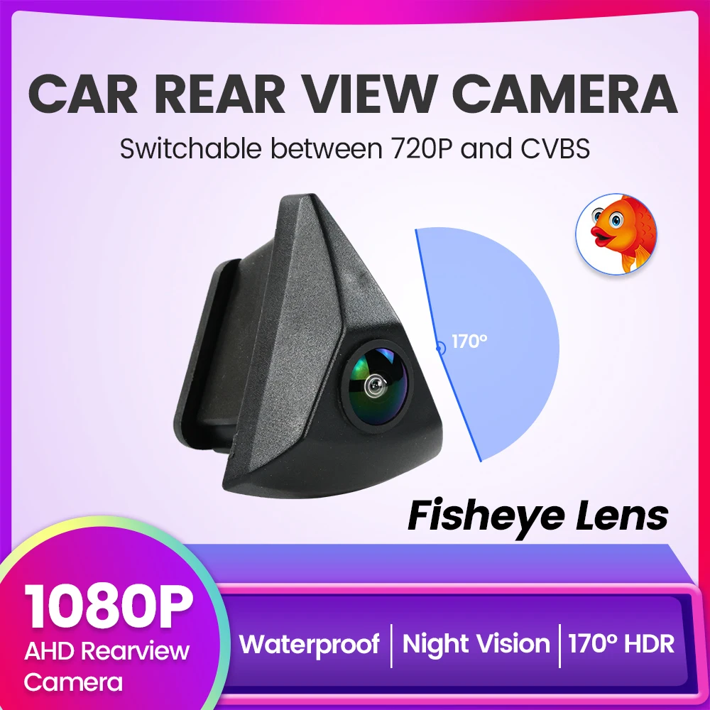 MEKEDE 1080P Front View Camera Fisheye Lens for VW GOLF MK5 MK6 MK7 Passat B7 B6 B8 Jetta Touareg Passat Polo Tiguan Bora