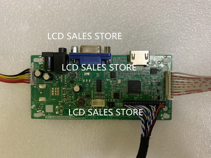 Imagem -04 - Placa de Driver com Conector Vga e Hdmi com Cabo de Retroiluminação Lvds para Modalidade