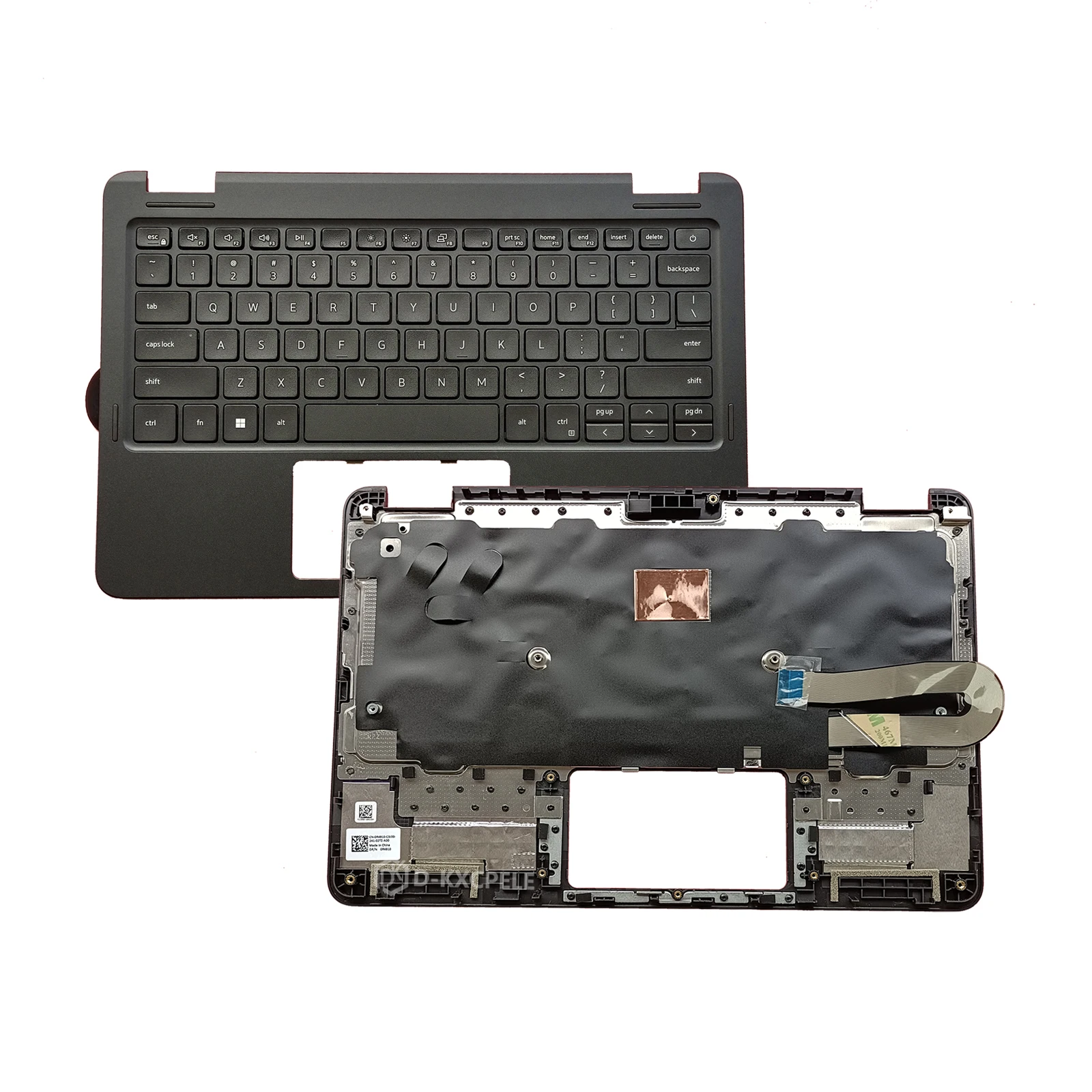 NEW Laptop Upper case or Palmrest with Keyboard For Dell Latitude 11 3120 2-in-1 Non-touch Universal  without camera hole 0R4910