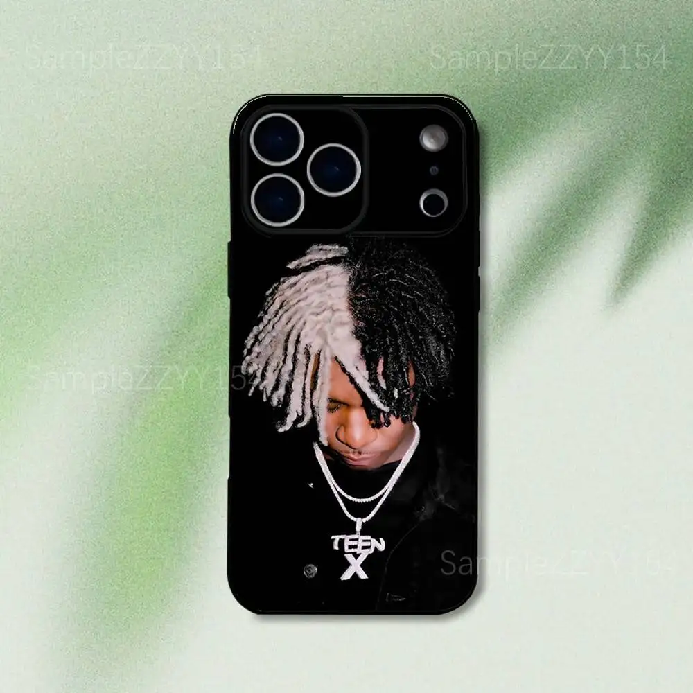 Rapper Ken Carson A Great Chaos Phone Case For iPhone 17,16,15,14,13,12,Pro,Max,Plus,E,SE4,Air,Mini Black Soft Funda