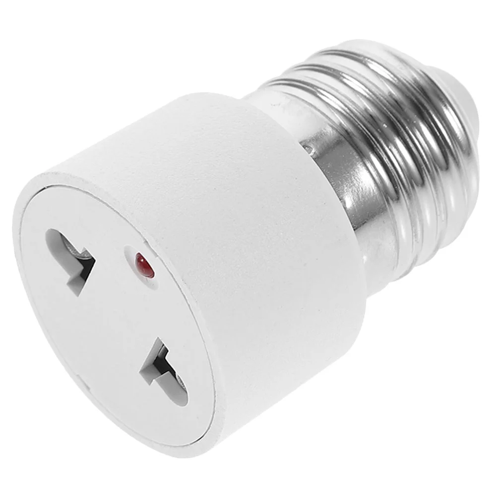 

Light Sensor Socket Screw in Light Socket to 2 Prong E26 E27 Outlet Converter Light Bulb to Plug Adapter Light Bulb Socket for L