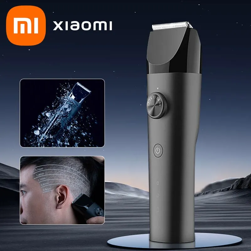 Cortadora de pelo XIAOMI MIJIA, cortadora de pelo 1/2 IPX7, resistente al agua, profesional, inalámbrica, para hombres, cortadora de pelo eléctrica, cortadora de peluquero