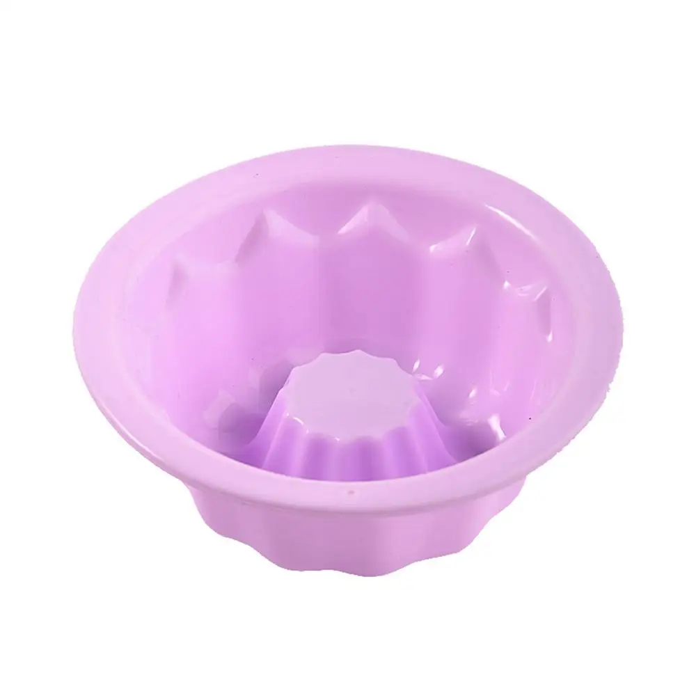 1/2/3PCS Silicone Cake Pan Uniform Heat Distribution Cake Baking Mold 12 * 5 * 8cm Flexible Silicone Disc Dessert Bestseller