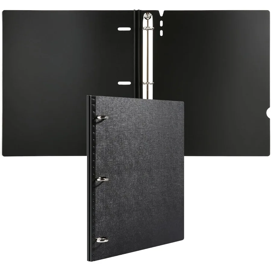 

Telescoping 3 Ring Binder 0.75 Expandable Flexible Binder Patented Design for Easy Portability Holds 160 Sheets for School Offi