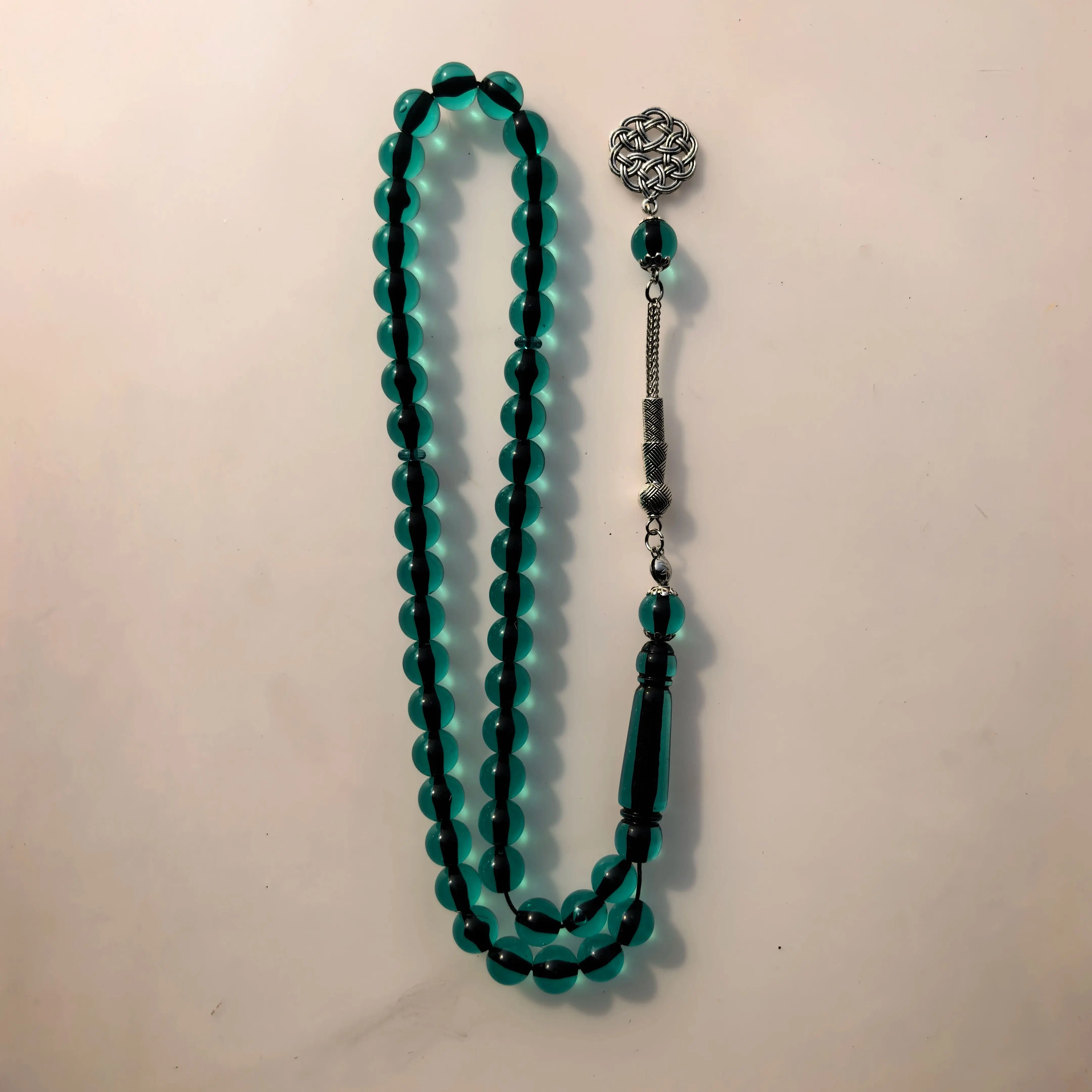 

Wholesale resin amber color Muslim amber rosary prayer beads tesbih for women as gift